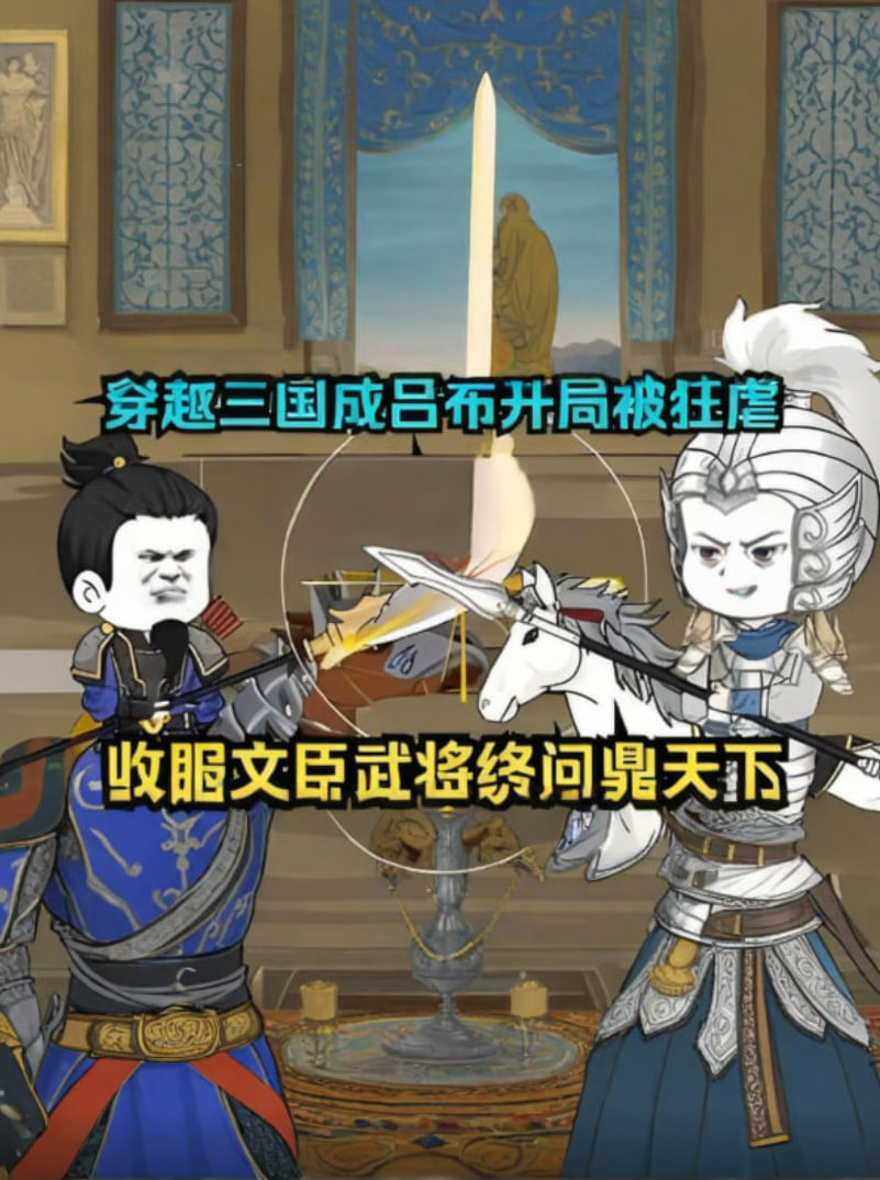 穿越三国成吕布,收服文臣武将最终问鼎天下!