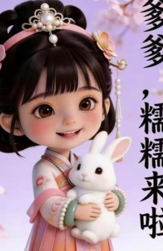 爹爹,糯糯来啦