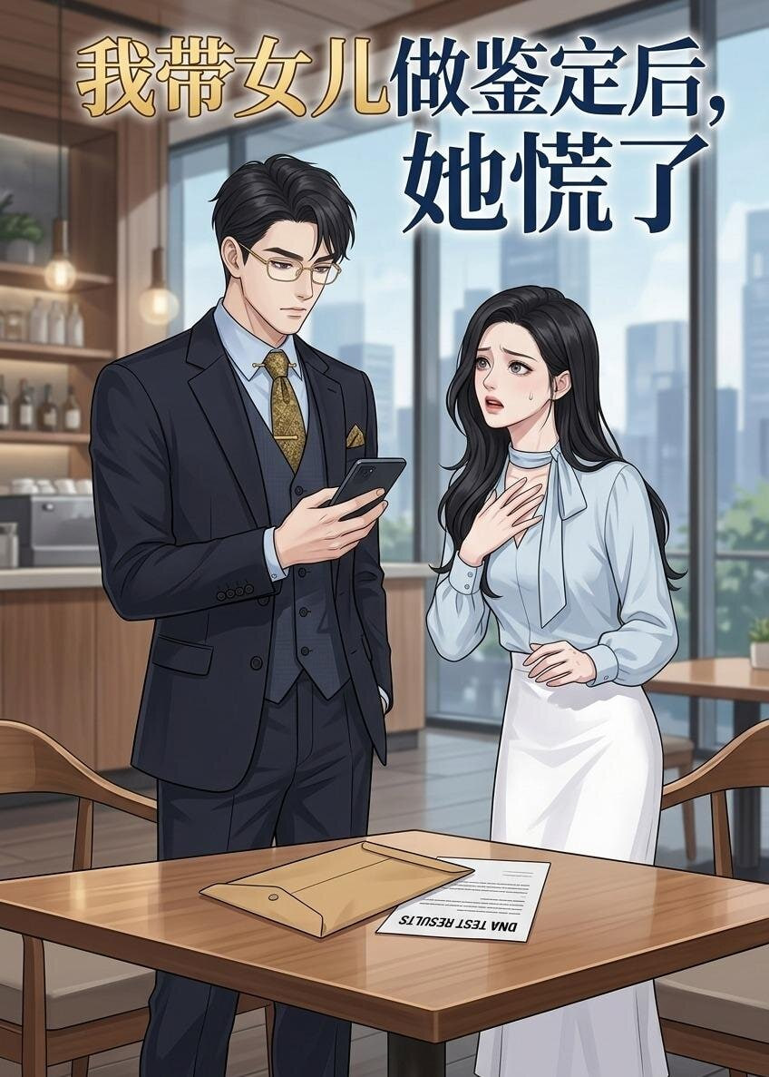 我带女儿做鉴定后,她慌了