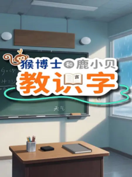 猴博士和鹿小贝教识字​